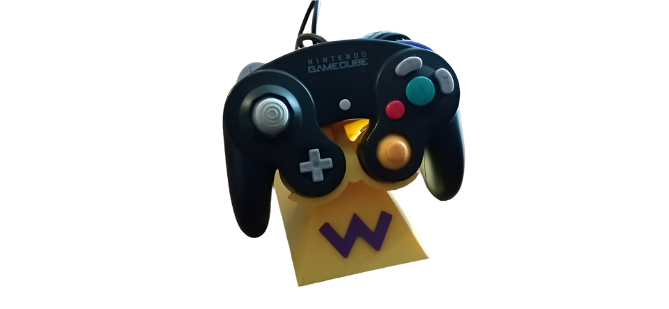 Nintendo GameCube Controller Stand (Wario)