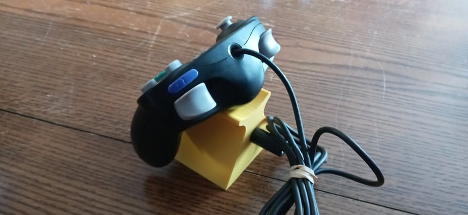 Nintendo GameCube Controller Stand (Wario)