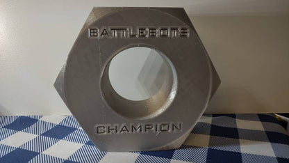 BattleBots Champion Giant Nut (3D Printed)