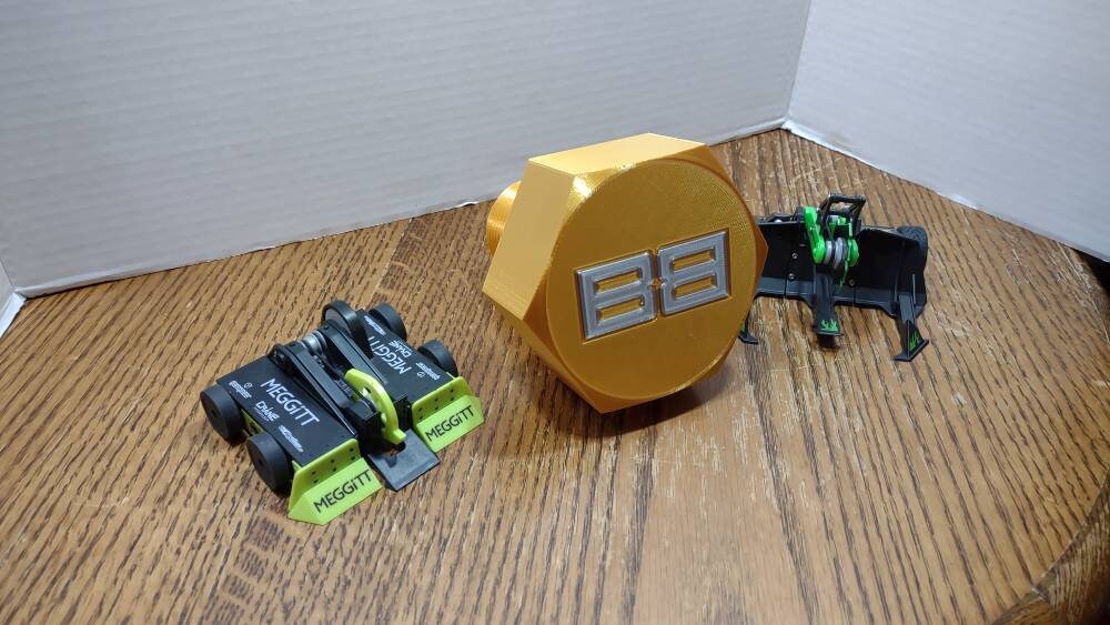 BattleBots "Mini" Golden Bolt (3D Printed)