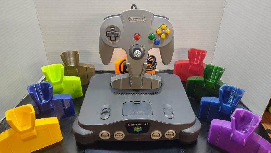 Nintendo 64 Cartridge Slot Controller Mount V2